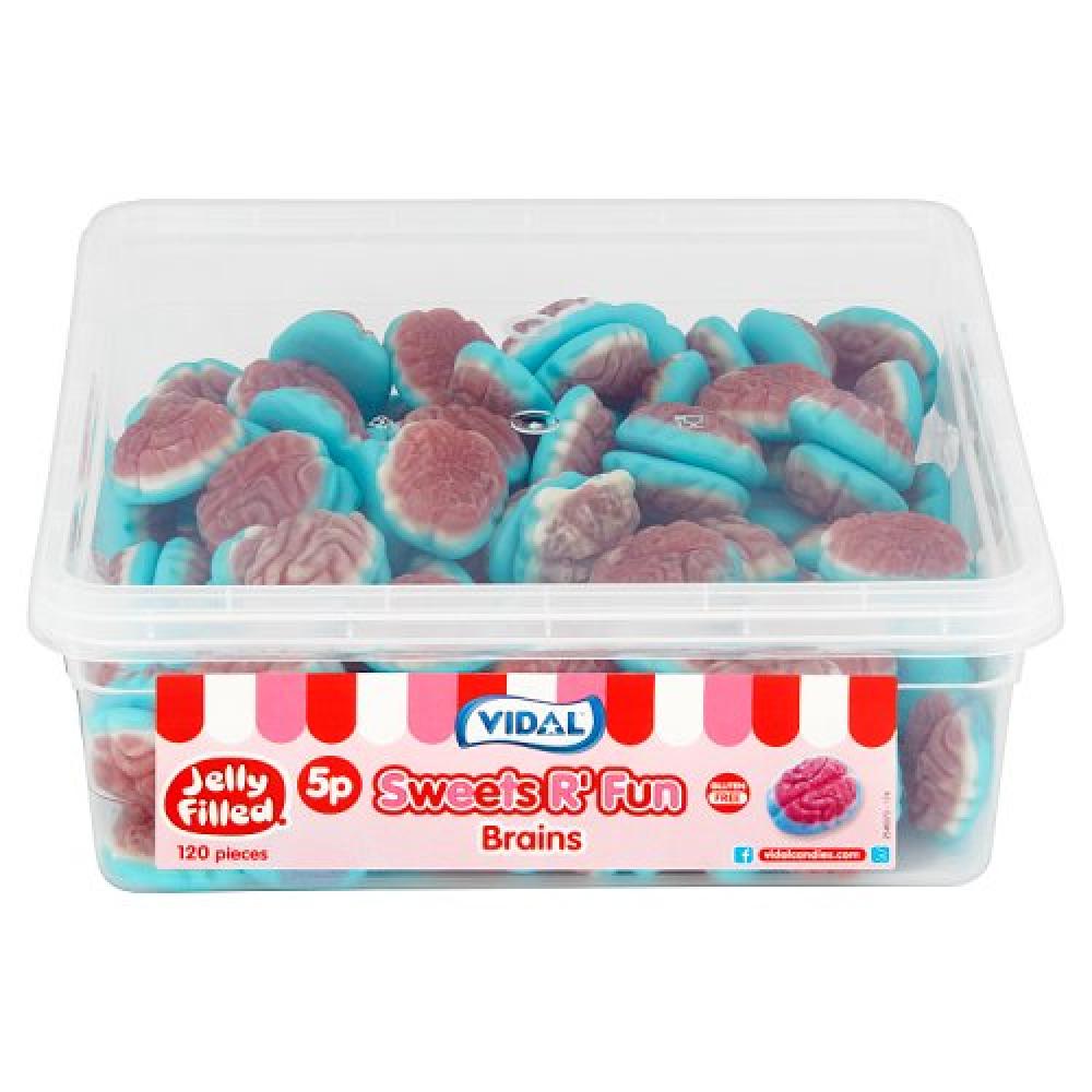 Vidal Tub Jelly Filled Brains (120pcs) – SoSweet