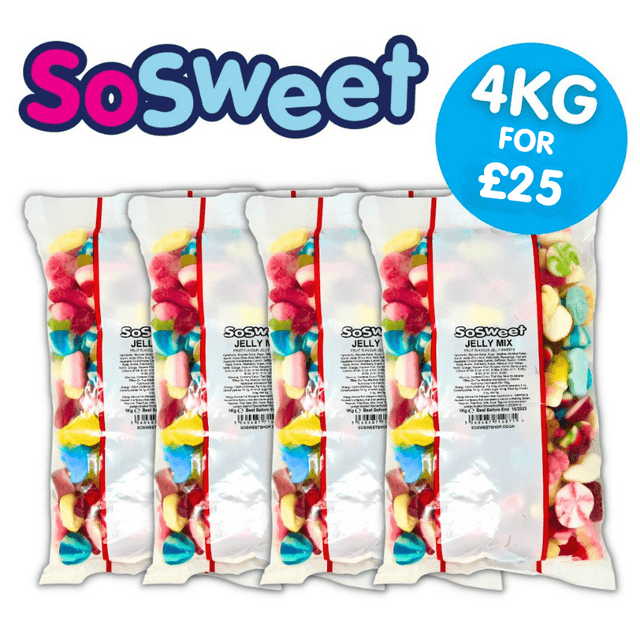 4kg for £25 - 4x Jelly