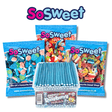 4kg for £25 - Jelly, Fizzy, Blue, Sweetzone Blue Raspberry Pencil