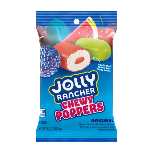 Jolly Rancher Chewy Poppers Peg Bag (175g)