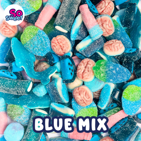 Blue, Fizzy & Jelly Sweets 3kg for £20