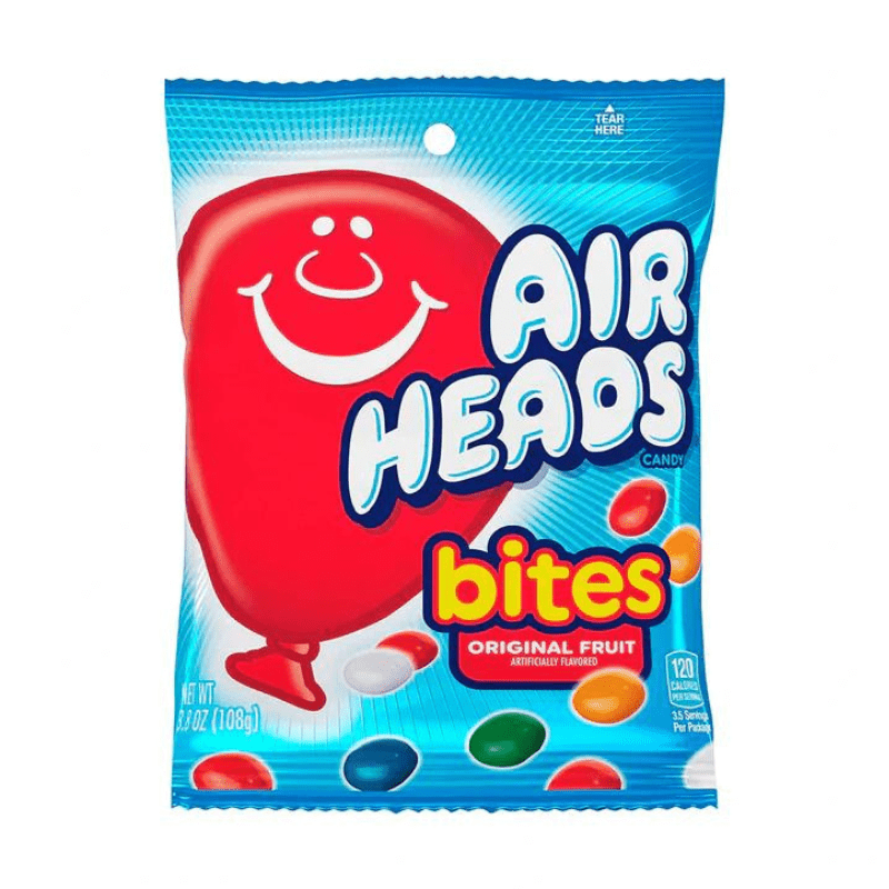 Airheads Bites Original Fruits Bag (170g)