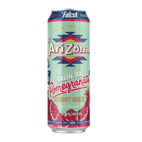 Arizona Fallout Pomergranate Green Tea Energy Drink (650ml)