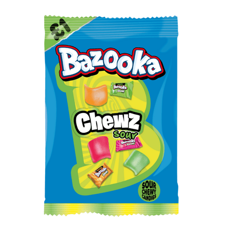 Bazooka Chews Sour Share Bag (120g)
