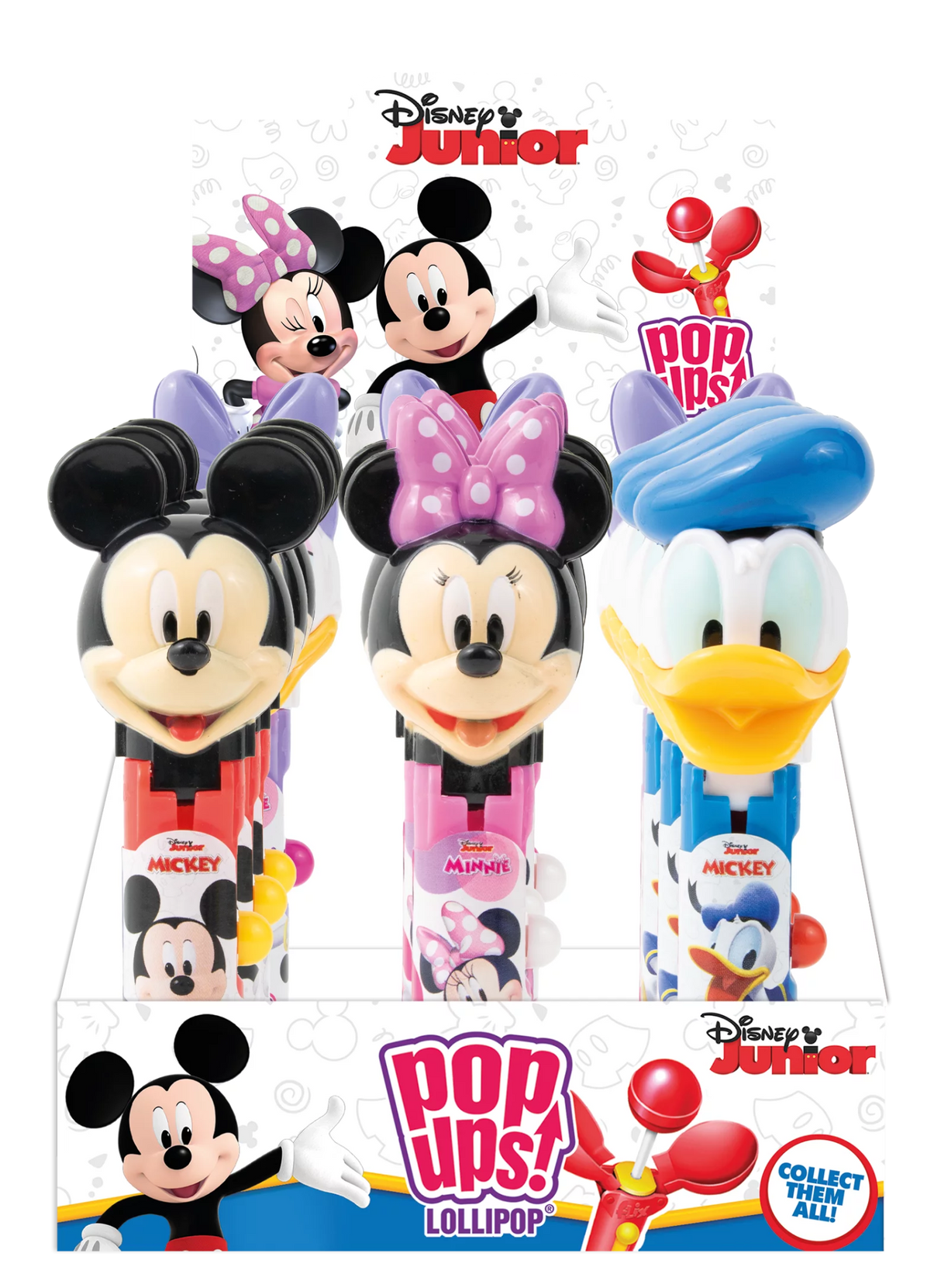 Bip Pop Up Lolly Disney Mix (10g) Assorted Character