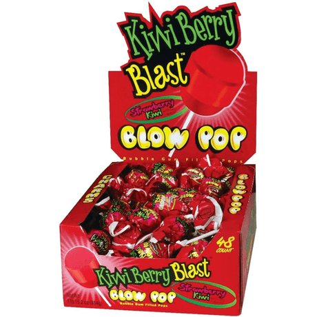 Blow Pop Kiwi Berry Blast (18g) (Case of 48)