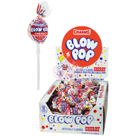 Blow Pops Cherry (18g) (Case of 48)