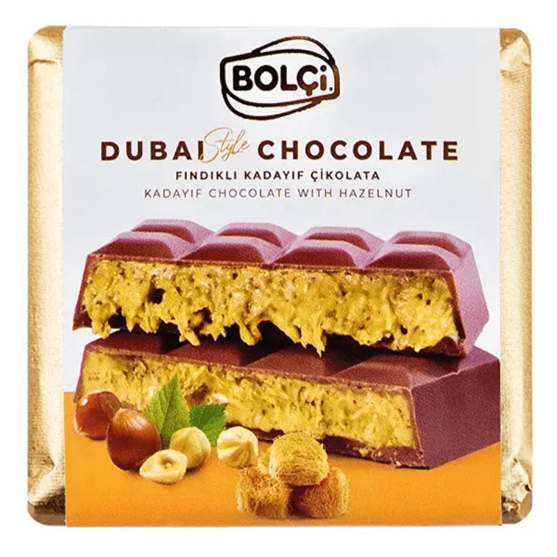 Bolci Hazelnut Kadayif Dubai Chocolate (100g)