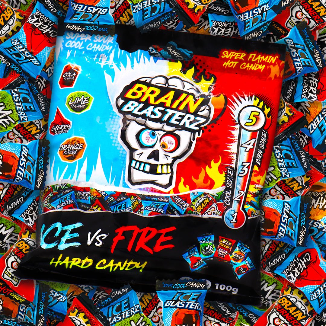 Brain Blasterz Peg Bag Ice vs Fire (100g)