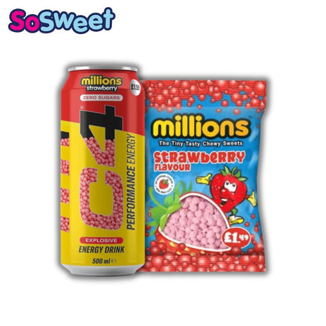 C4 Energy Strawberry Millions Bundle