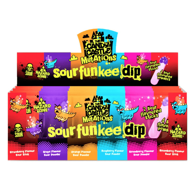 Candy Castle Crew Mutations Sour Funkee Dip (40g)(Case of 24)