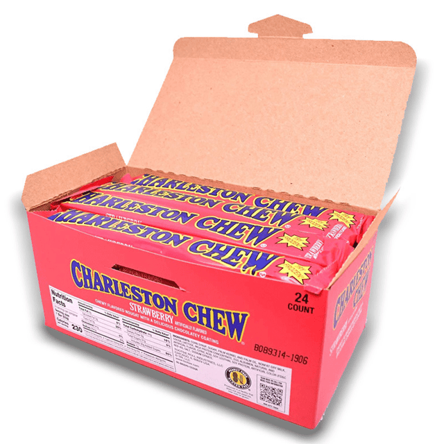 Charleston Chew Strawberry (53g) (Case of 24)