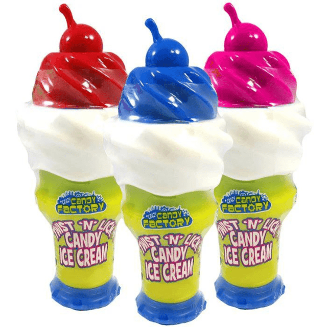 Crazy Candy Factory Twist n Lick Candy Ice Cream (25g)