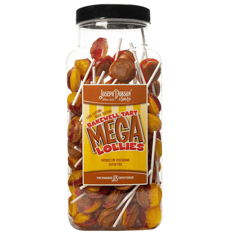 Dobsons Bakewell Tart Mega Lollies Jar (1.9kg)