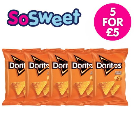 Doritos Nacho Cheese (100g) (5 for £10) BB 08/24