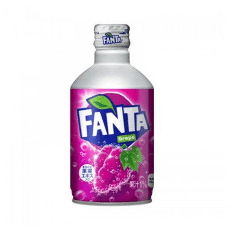 Fanta Grape Aluminium Bottle (300ml) Japan