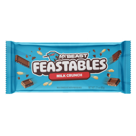 Feastables Mr Beast Milk Crunch Chocolate Bar (60g)