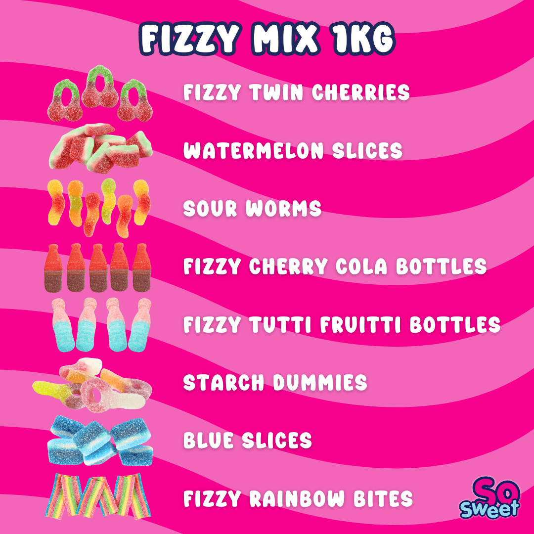 Fizzy Sweets 3kg for £20