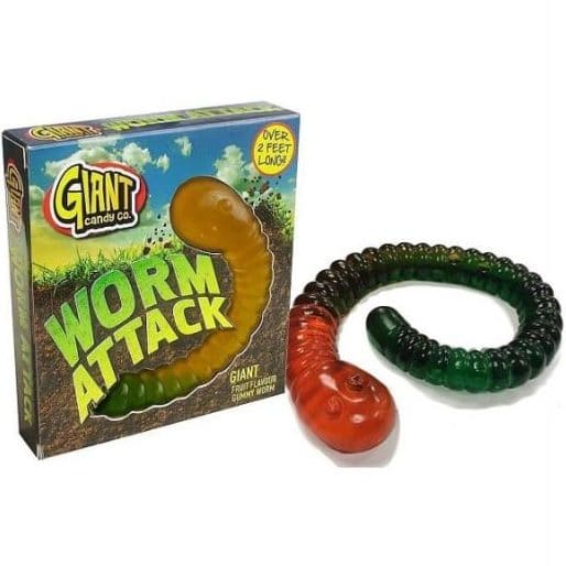 Giant Candy Co Giant Worm Attack (800g)