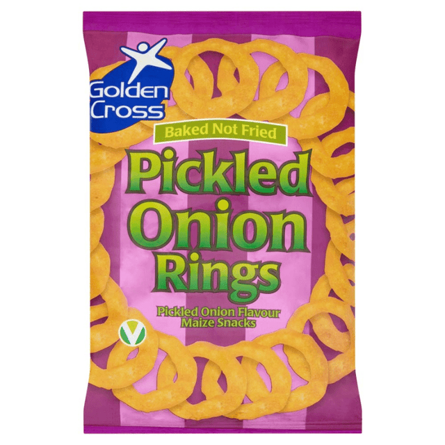 Golden Cross Pickled Onion Rings (150g)