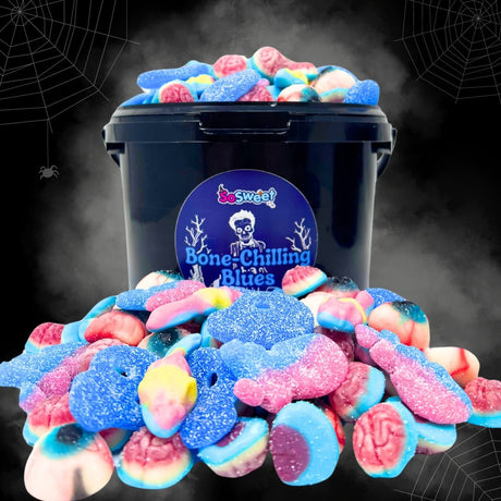 Halloween Bone - Chilling Blues Pick'n'Mix Sweets Bucket (2kg)