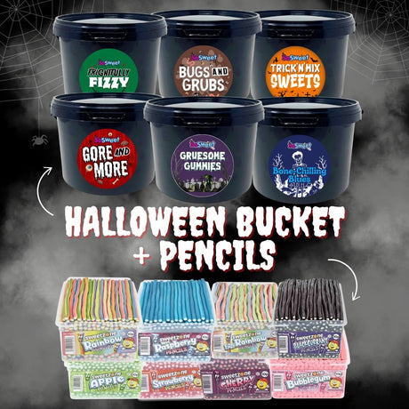 Halloween Bucket + Pencil Tub Bundle