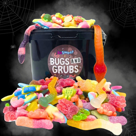 Halloween Bugs & Grubs Pick'n'Mix Sweets Bucket (2kg)