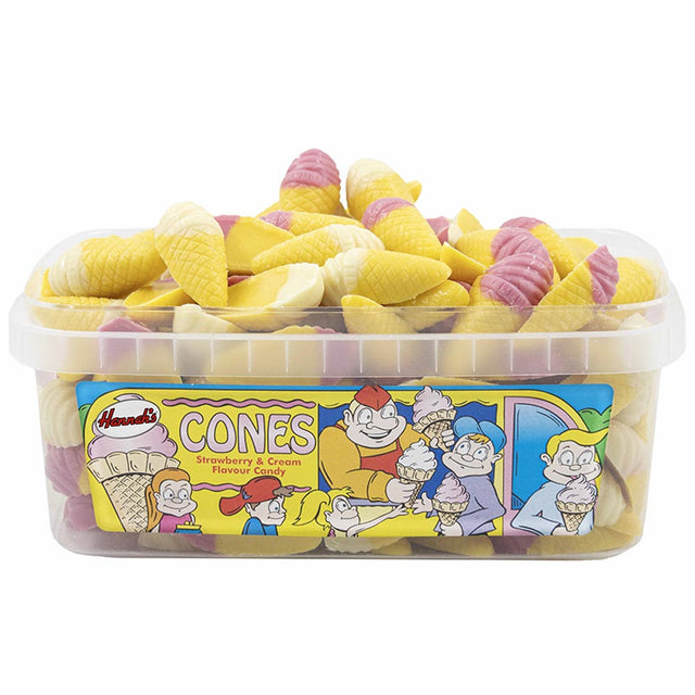 Hannah's Candy Cones Tub (600g)