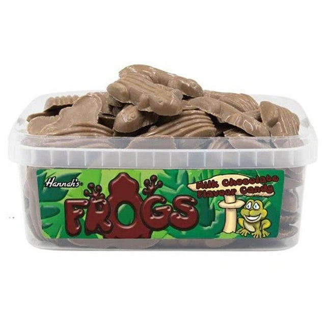 Hannah's Chocolate Frogs Tub (600g)