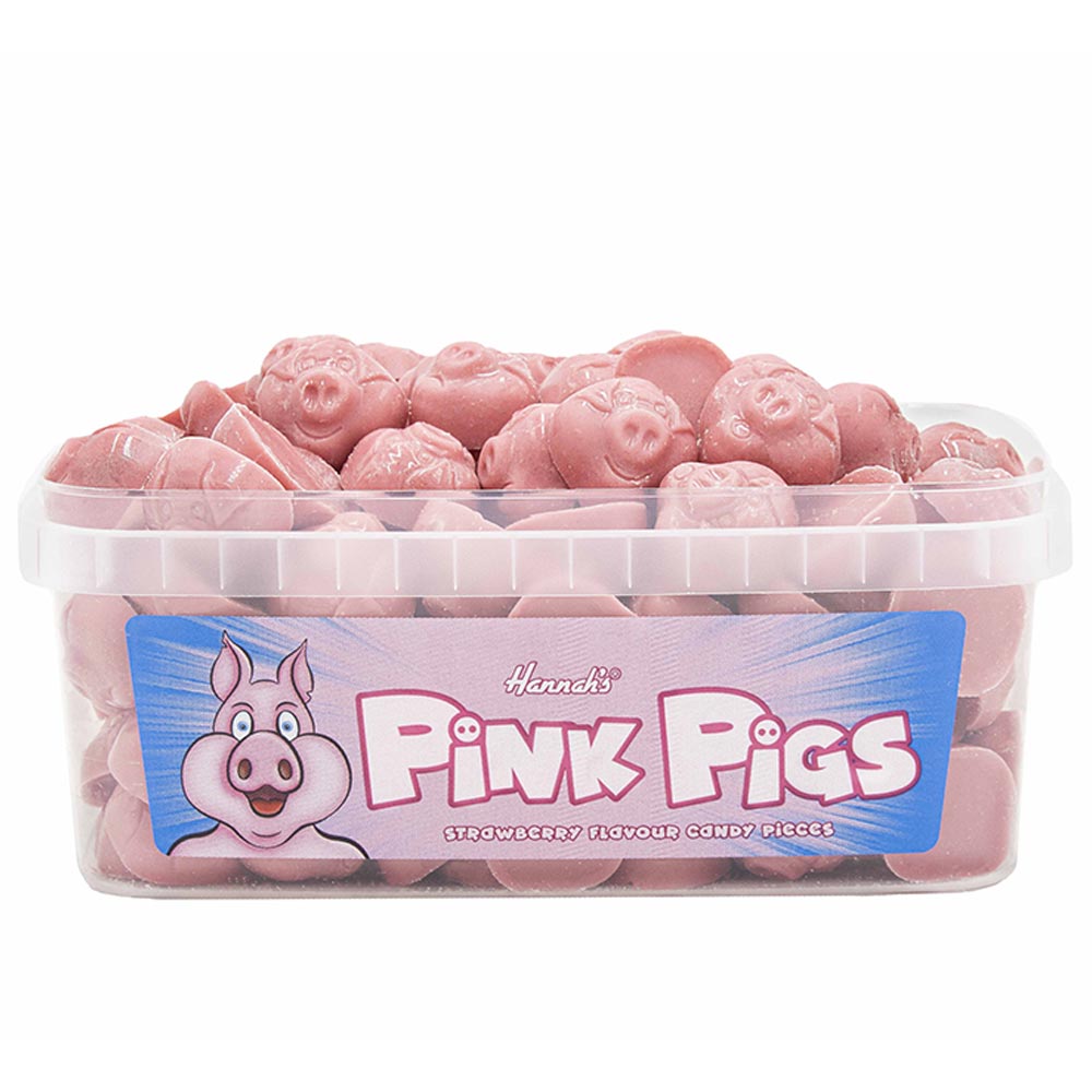 Hannah's Pink Pigs Tub (600g)