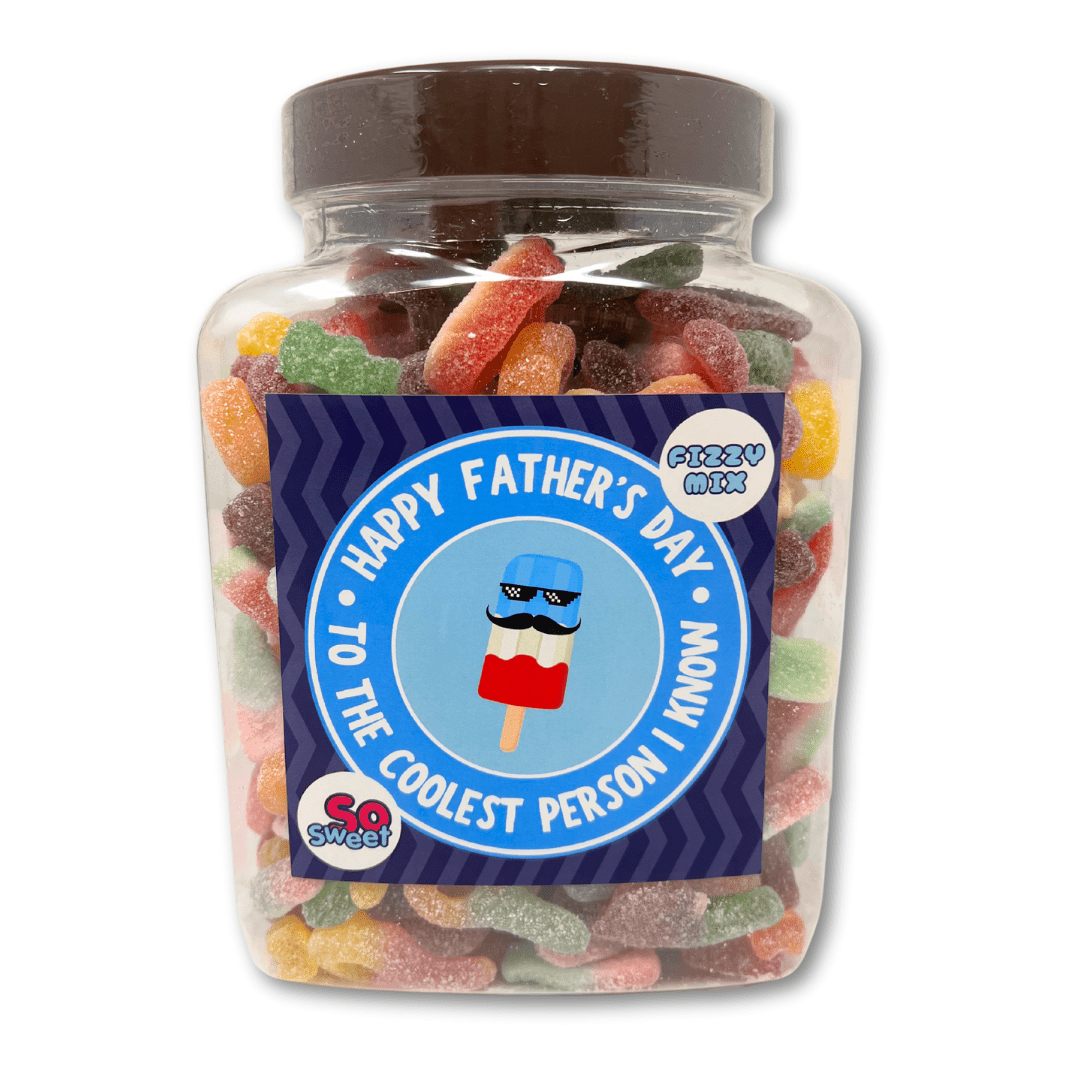 Buy Father's Day Fizzy Sweets Jar: Premium Fizzy Candies for Dad – SoSweet