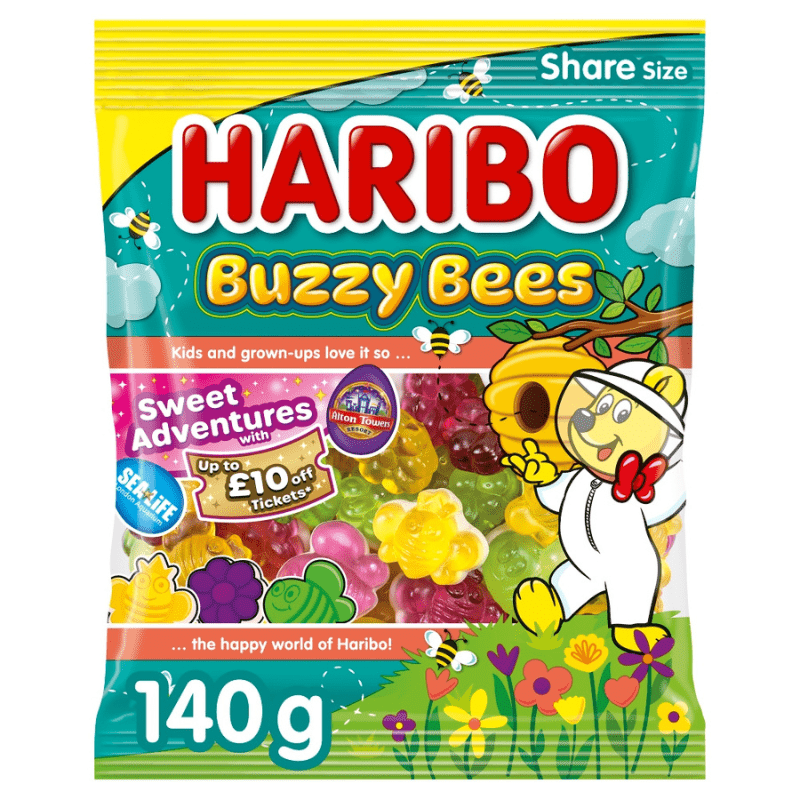 Haribo Buzzy Bees (140g) PMP £1.25