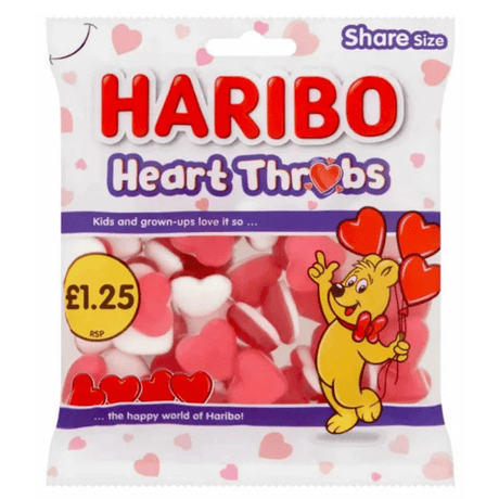 Haribo Heart Throbs (140g) PMP £1.25