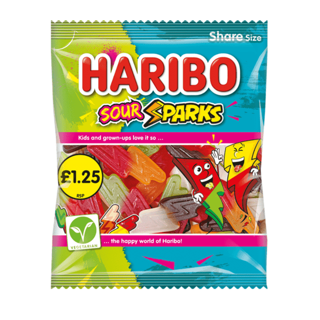 Haribo Sour Sparks (140g)