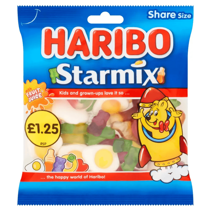 Haribo Starmix PMP £1.25 (140g)