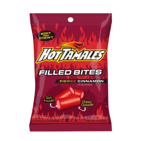 Hot Tamales Liquorice Filled Bites Peg Bag (85g)