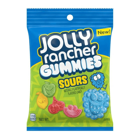 Jolly Rancher Gummies Sour Peg Bag (184g)