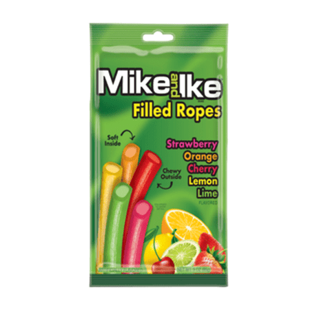 Mike and Ike Filled Ropes Peg Bag (85g)