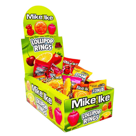 Mike and Ike Lollipop Rings (12g)