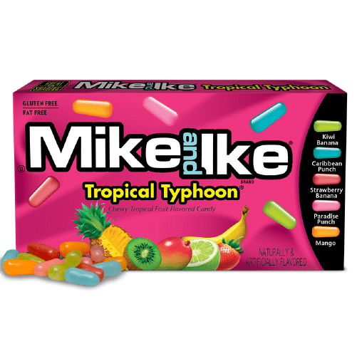 Mike and Ike Theatre Box Tropical Typhoon (141g) (BB 31/05/24