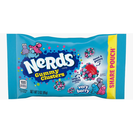 Nerds Gummy Clusters Very Berry Peg Bag (85g)