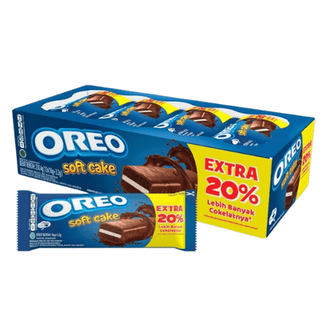 Oreo Soft Cake Bars (19.2g) Box of 12