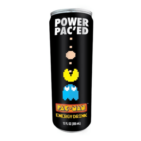 Pac - Man Power Pac'd Energy Drink Can (355ml)