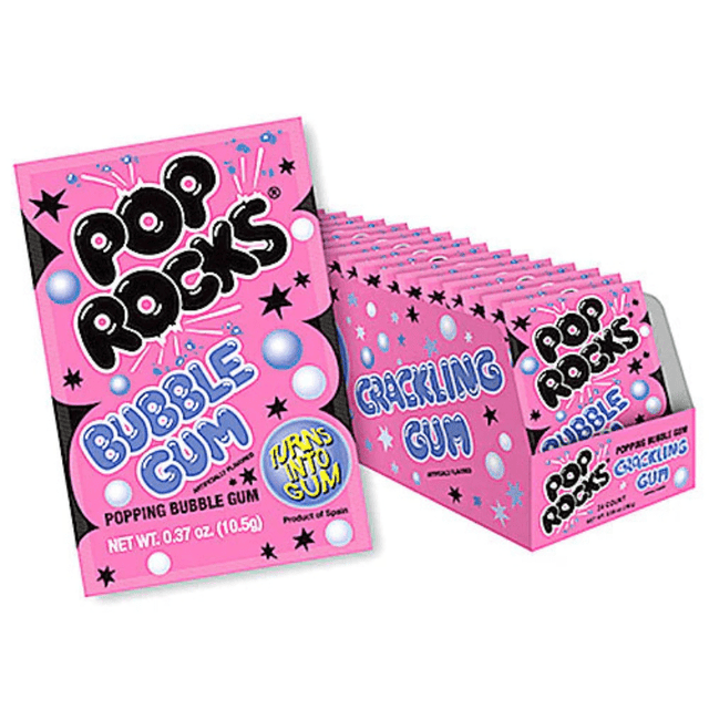 Pop Rocks Bubblegum (7g) (Case of 24)