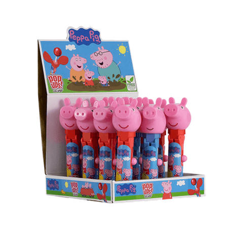 Pop Up Lolly Peppa Pig (Box of 12) Bip (*BBE 16/08/24*)