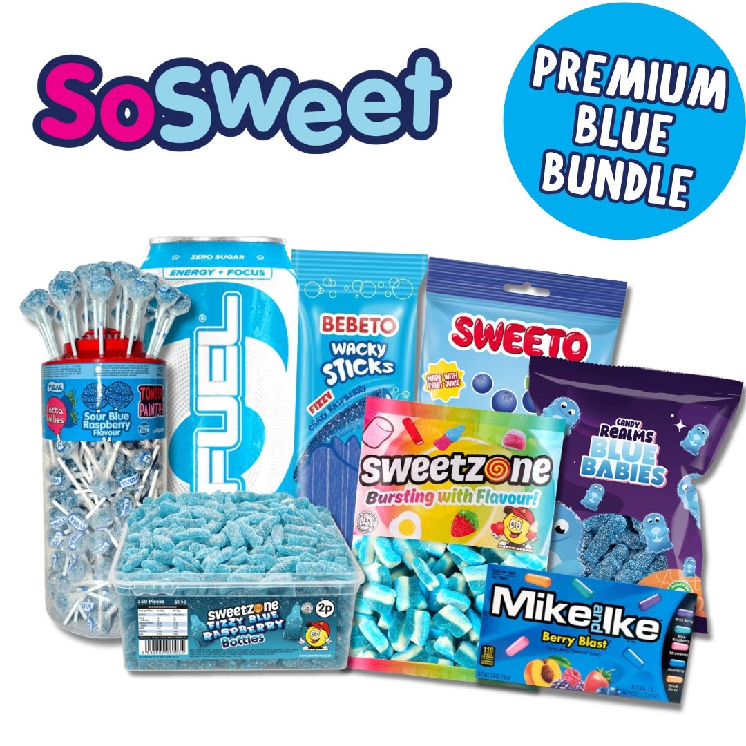 Premium Blue Bundle | Ultimate Collection of Blue Raspberry Sweets ...