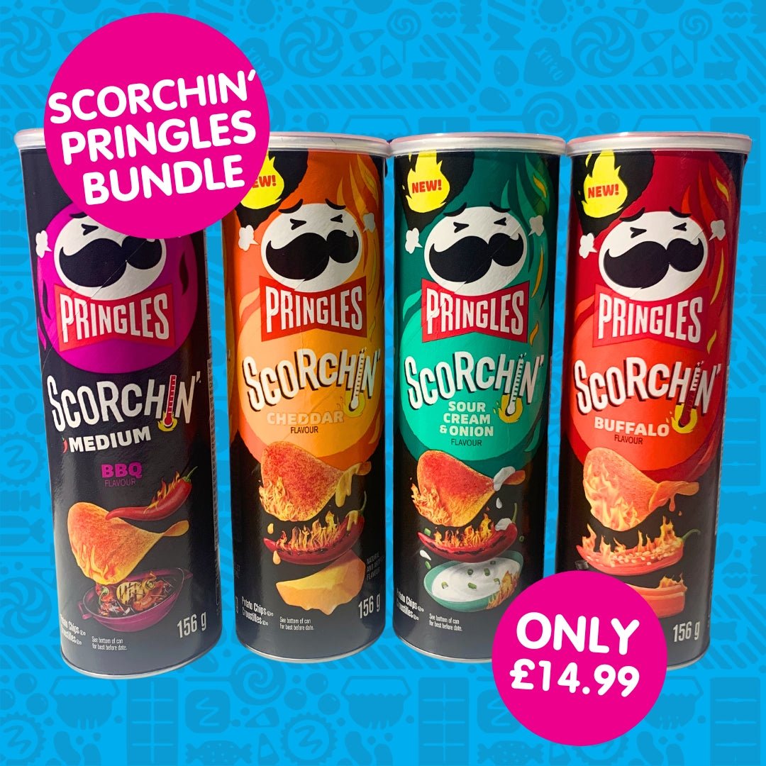 Pringles Scorchin' Bundle - Hot Flavors for Spicy Snack Lovers – SoSweet