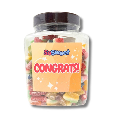 Rainbow Fizz Sweet Mix Gift Jar (1.5kg)