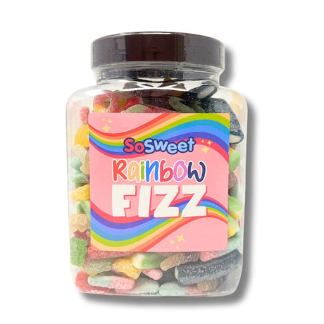 Rainbow Fizz Sweet Mix Gift Jar (1.5kg)