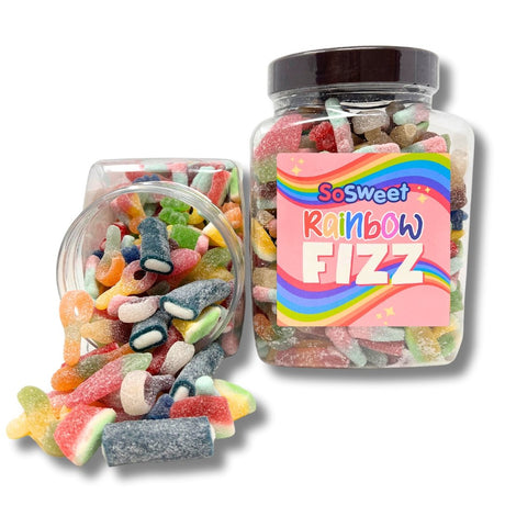 Rainbow Fizz Sweet Mix Gift Jar (1.5kg)